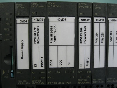 Siemens Simatic ET 200S 6ES7151-7AA20-0AB0 CPU with Input/Output Modules B13