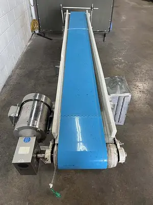 8'L Inclined Packing Conveyor