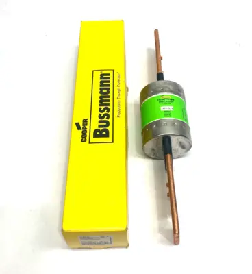 USED EATON BUSSMANN FUSETRON CLASS RK5 BLADE FUSE, TIME-DELAY, DUAL-ELEMENT