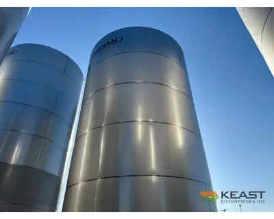 Used MERIDIAN 1435 STANDARD - 40770 GALLONS Stainless Steel Tanks Iowa US | Keast Enterprises #1360503