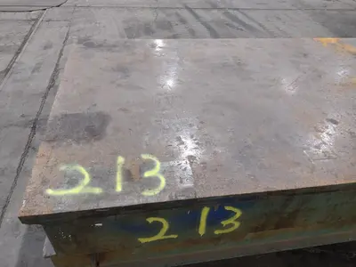 16' X 6' X 26"H HEAVY DUTY STEEL TOP WELDING LAYOUT TABLE: STOCK #18978