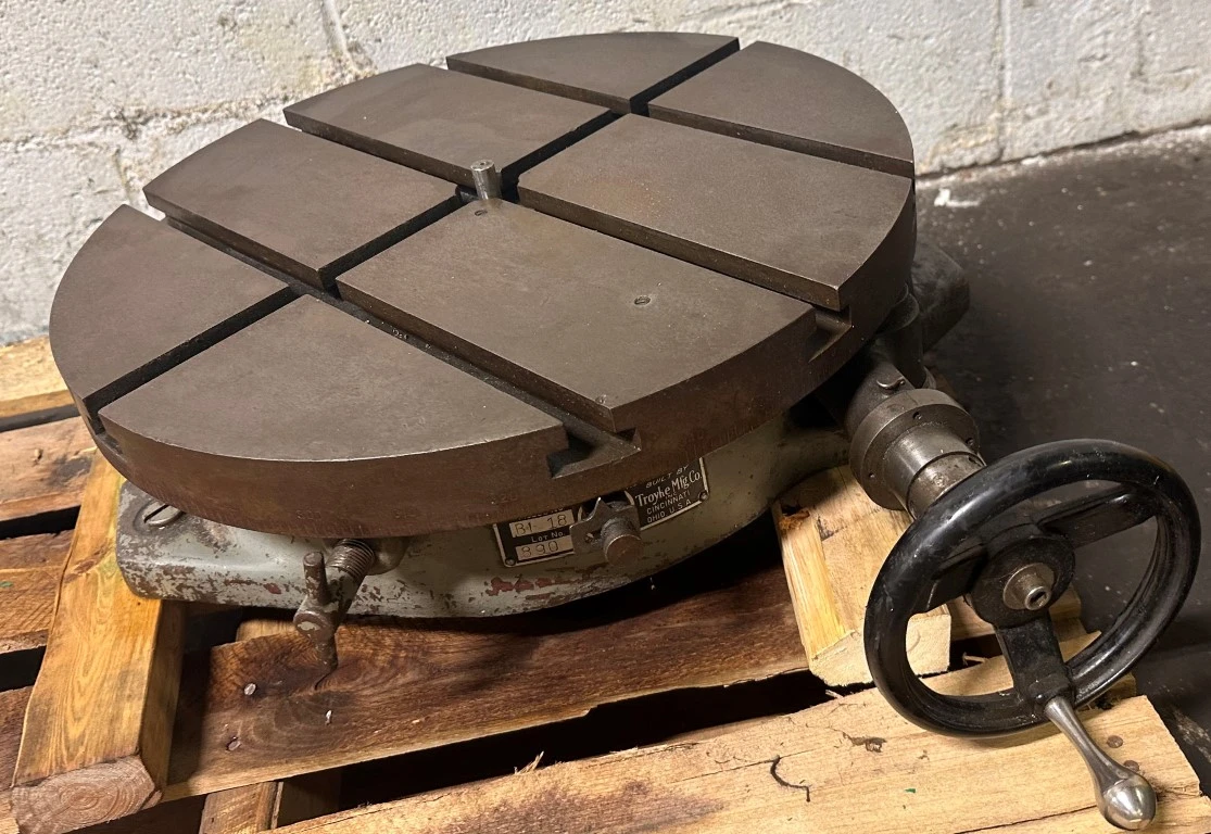 TROYKE B1-18 18" ROTARY TABLE