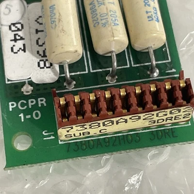 USED Westinghouse 7380A92 GO 3DRE