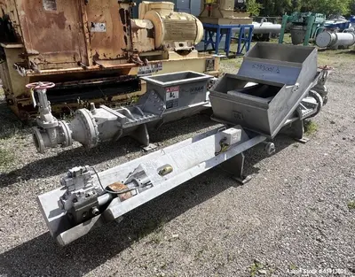 Used  Olson / V-RAM Double By-Products Pumping System | 5,000 lbs/hr | Dual 50 HP Hydraul