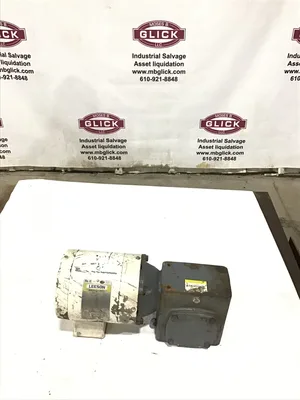 Leeson C6T17VC6G Washguard Motor Gearbox Reducer 3 Phase 1/3HP