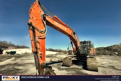 Used 2022 HITACHI ZX490-LC6 Excavators Pennsylvania US | Proxy Equipment #1383014