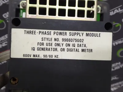 Westinghouse IQ Data Digital Metering Device 2D78533 w/ Power Supply Rev 06 Used