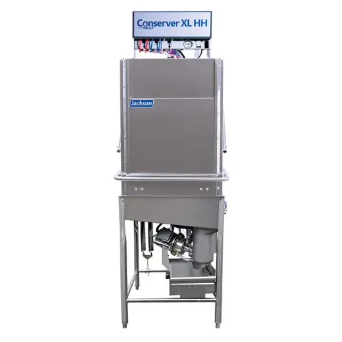 Jackson CONSERVER XL-HH Conserver® Low Temp Door Type Dishwasher w/ 39 Racks/hr Capacity, 115v