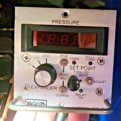Vacuum General 80-6A Pressure Display
