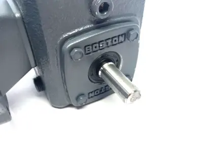 New | in-Stock Boston Gear Worm Gear Right Angle Gear Reducer 0.44 HP 10:1 Rat Speed Reducers Michigan US | Maverick Industrial Sales #1400632