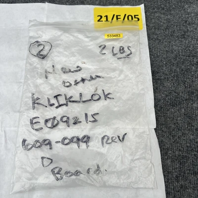 New | in-Stock Kliklok EO9215 609-099 Printed Circuit Boards (PCB) California US | Davliegogo LLC #1705922