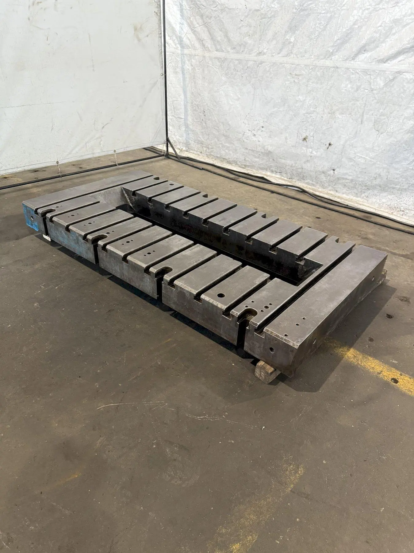 36" X 72" T-SLOTTED BOLSTER PLATE. STOCK #0132325