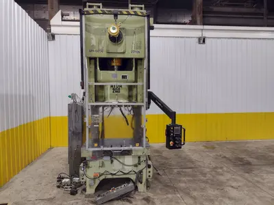 220 TON AIDA MODEL #NCI-200(2) GAP FRAME PRESS, 12.59" STROKE: STOCK #22210