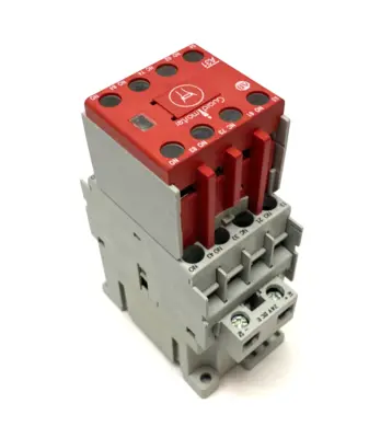 Used ALLEN-BRADLEY SER. A GUARDMASTER SAFETY CONTROL RELAY, 8 POLE Relays & Switches | Maverick Industrial Sales #1102800
