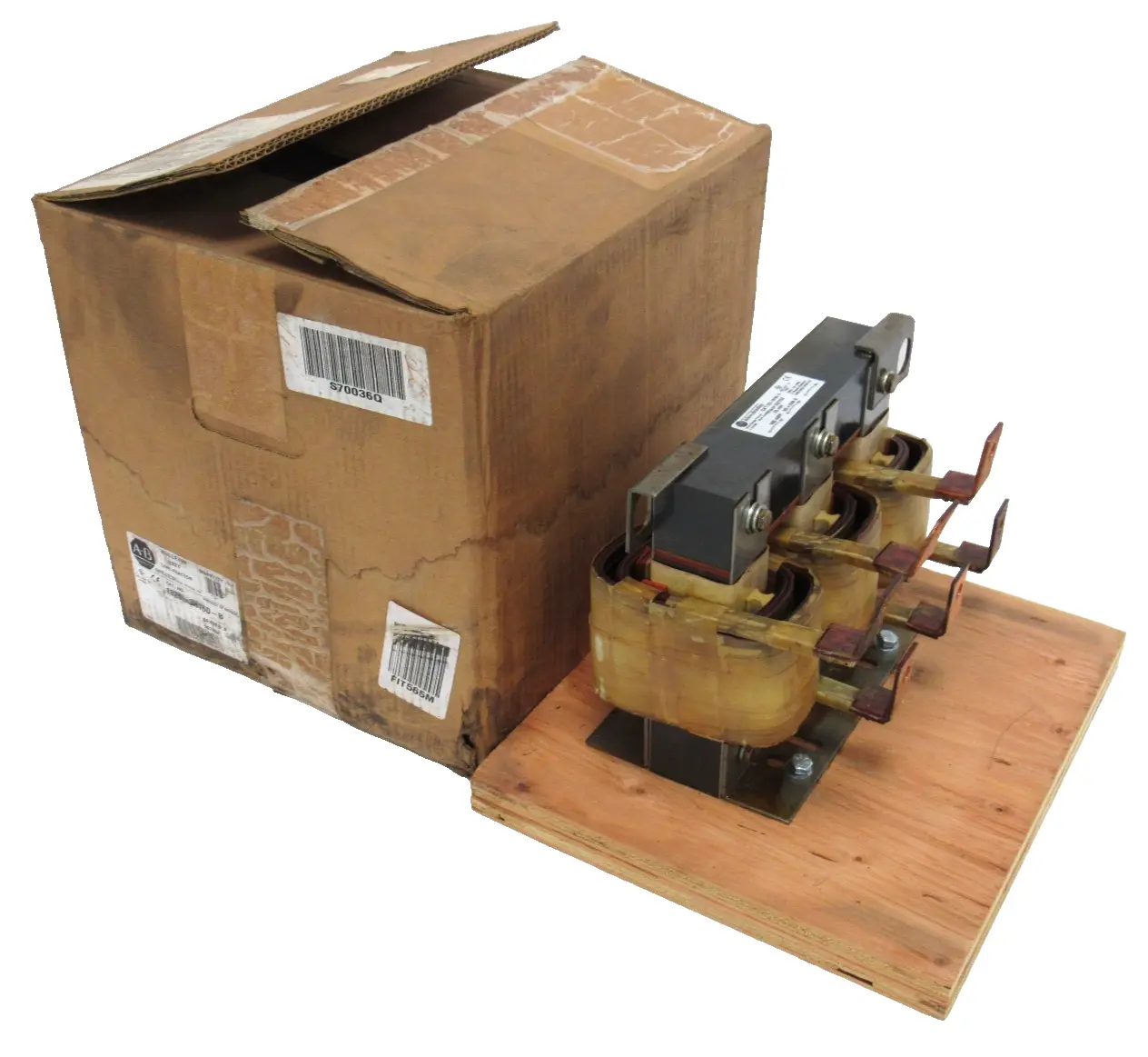 ALLEN BRADLEY 1321-3R160-B LINE REACTOR 162752 SER. A 13213R160B NEW SURPLUS