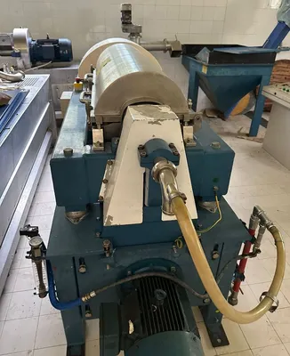 Alfa-Laval X19 tricanter centrifuge olive oil plant.