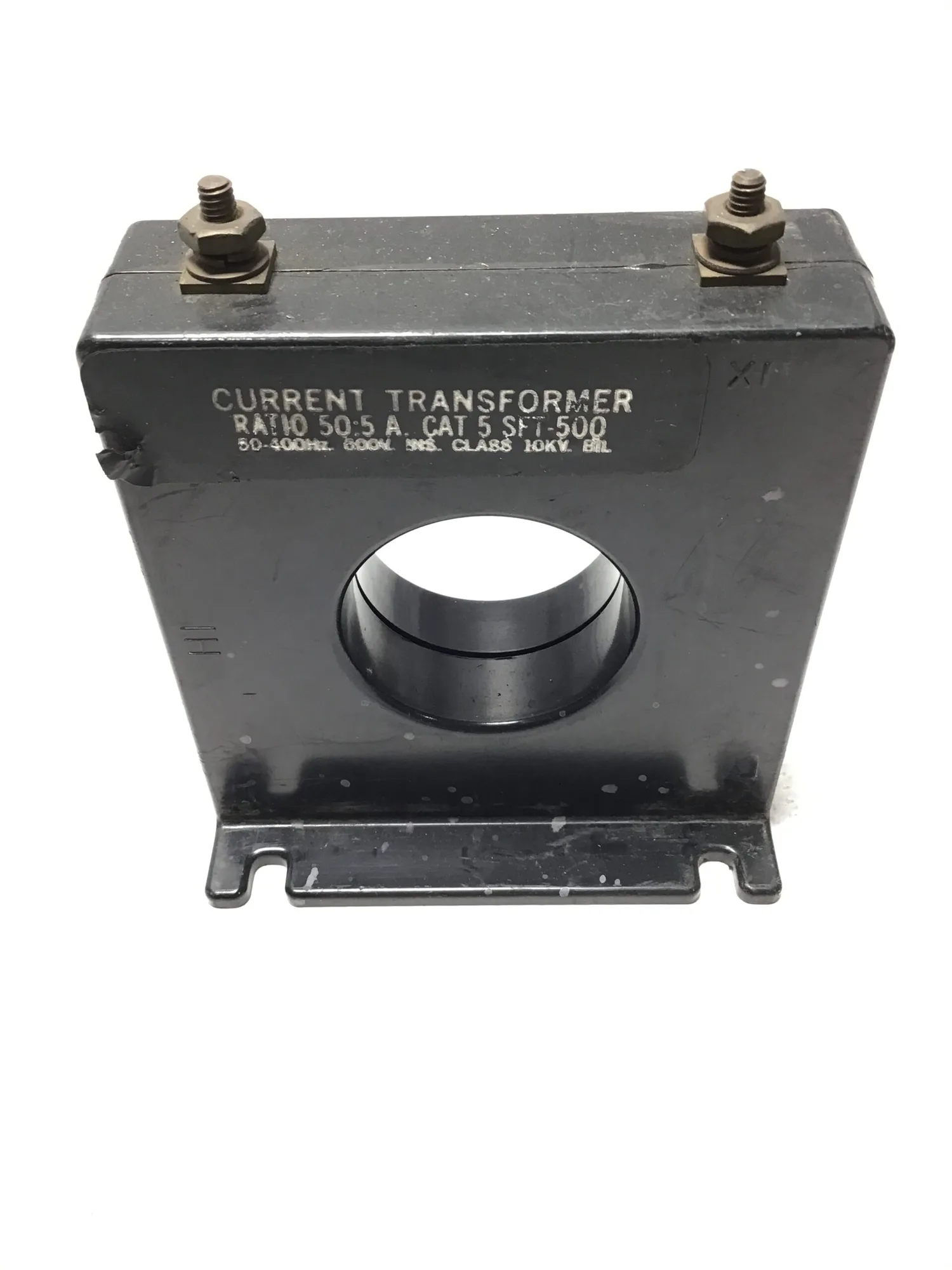 Dynametron 5 SFT-500 Current Transformer Ratio 50:5 600V 50/400Hz (Set of 3)