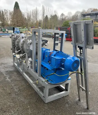 Used AVA-Holland Merten HTK 200 Rotary Vacuum Paddle Dryer – 316Ti Stainless Steel