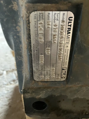 USED 2000 FALK 07UWBQ3AB100A1C