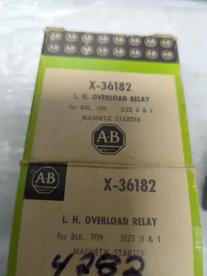 New | in-Stock ALLEN-BRADLEY X-36182 Miscellaneous Equipment (Electrical & Power) Ohio US | Surplus Asset Holdings #1209116