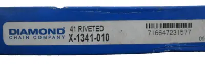 NEW DIAMOND X-1341-010 CHAIN 10FT X1341010