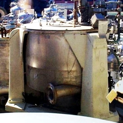 Western States 40 x 24 perforate basket centrifuge, 316SS.