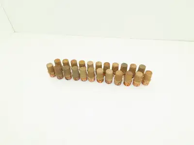 Pneumatic Brass Exhaust Muffler Filter 3/4" Male Lot of 23