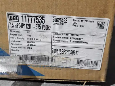 NEW WEG Z00518EP3H050611