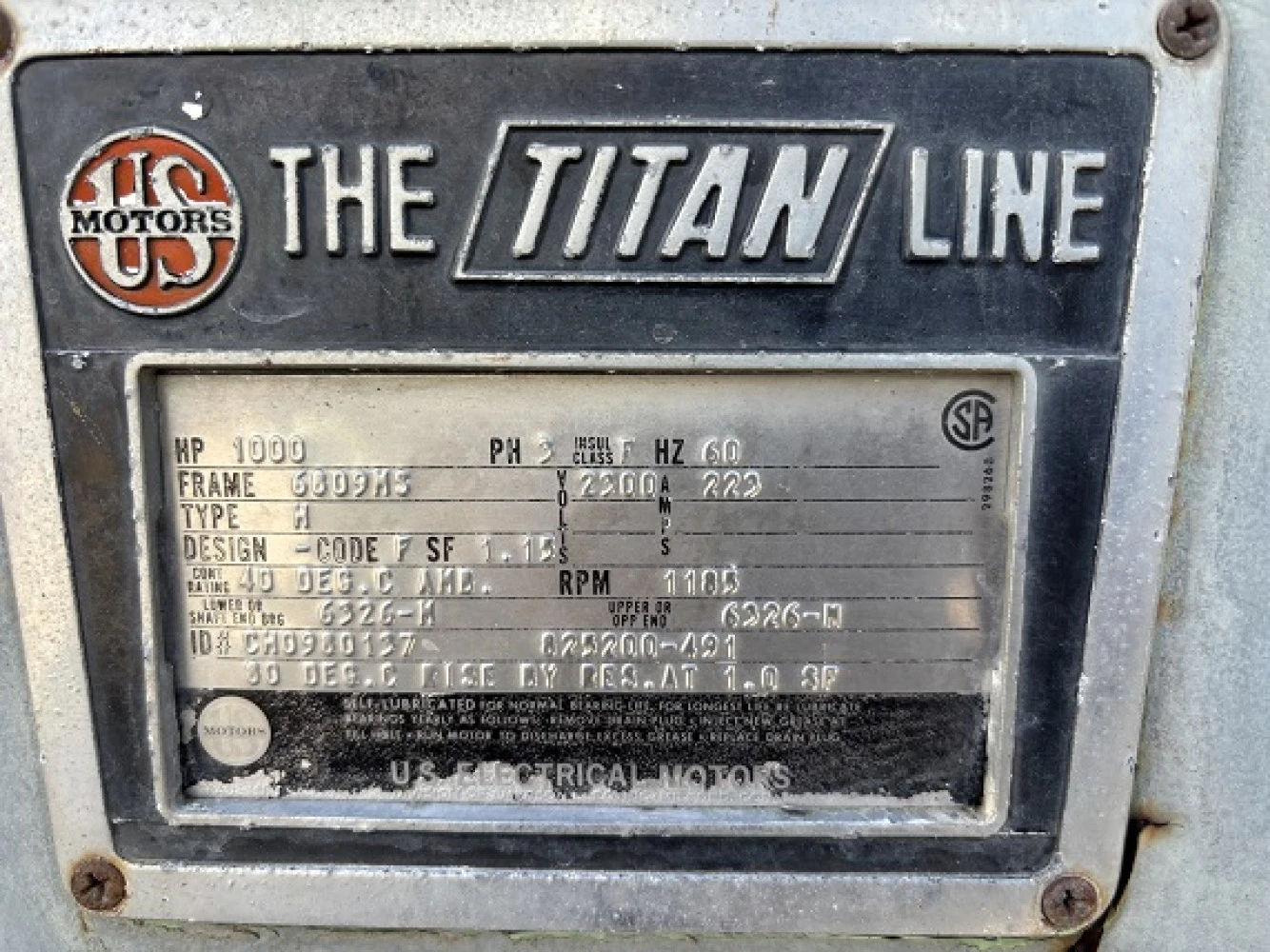 Used US _UNKNOWN_ A.C. Motors Colorado US | Rogers Equipment Sales #1273930