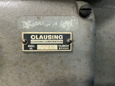 Used CLAUSING 2287 Heavy Duty & Sensitive Single Spindle Drills Ohio US | HGR 24 #1411938