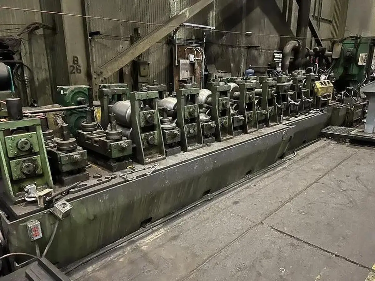 5” x .300” Turek & Heller Stainless Tube Mill Line