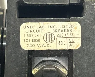 Used ITE BQ3-B050 Miscellaneous Equipment (Electrical & Power) | Surplus Asset Holdings #1195201