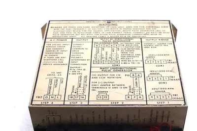AVTRON K661 BRUSHLESS TACHOMETER STOCK #2293