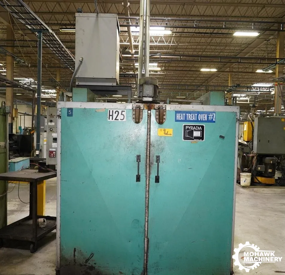 500-DEGREE PYRADIA "R4C485157VMTGR" ELECTRIC BATCH-TYPE HEAT TREAT OVEN