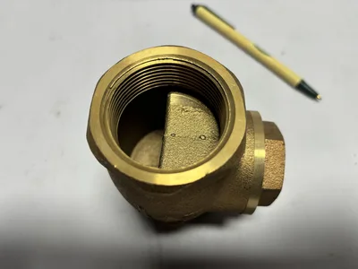 C 1 1/2” Bronze Swing Check Valve NPT 125 S 200 CWP