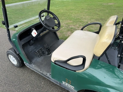 (1) 2017 E-Z-Go golf cart with a Kawasaki gas engine, model 625111G01, does not include Club canopy ...