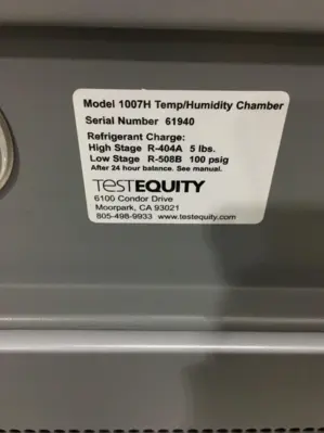 USED TEST EQUITY 1007H