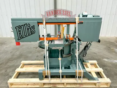 New | in-Stock ELLIS 1800 Horizontal Band Saws Michigan US | Vander Ziel Machinery Sales #480064