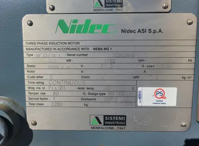 NEW NIDEC 700 HP