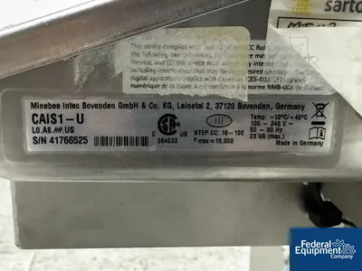USED Sartorius 200 Liter Sartorius Palletank for Mixing Jacketed