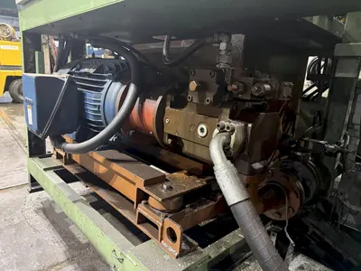 HERTWICH ENGINEERING MODEL #HE-300-30/A SWARF PUCK BRIQUETTER PRESS MACHINE: STOCK #23344