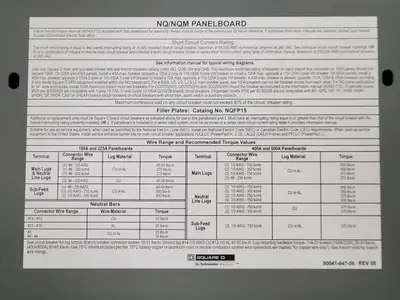 New | in-Stock SQUARE D NQ6RDE Misc Electrical & Power Parts British Columbia CA | Lenmark #367361