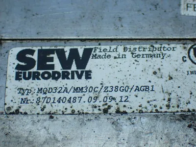 Used SEW EURODRIVE MQD32A/MM30C/Z38G0/AGB1 PLC Input & Output Ohio US | HGR 24 #838775