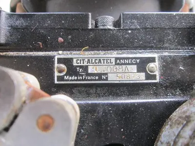 Pump, Rotary, Vane, 115 volt, Alcatel Mdl 2008A #S739835