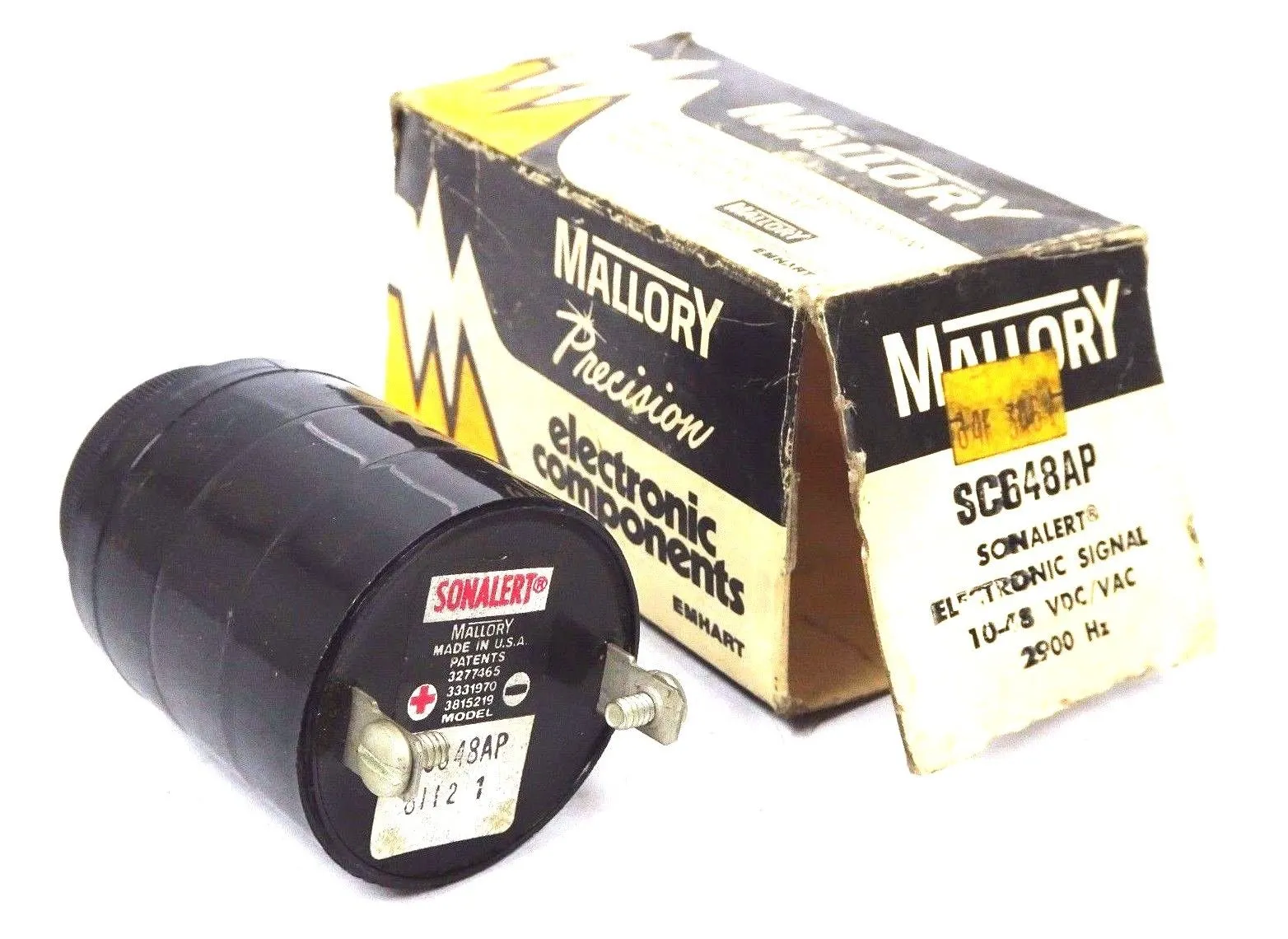 NEW MALLORY SC648AP ELECTRONIC SIGNAL TRANSDUCER