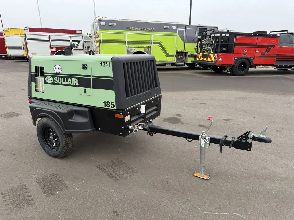 Used 2023 SULLAIR 185 / D Air Compressors, Portable Minnesota US | Carco Truck & Equipment #1514112
