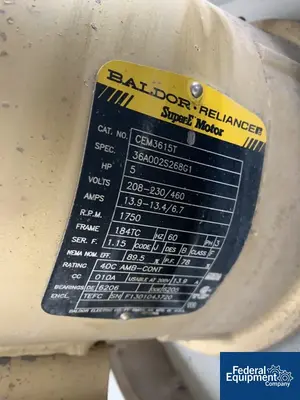 USED Eriez 30" Eriez Vibrating Conveyor, Model HVF30, C/S