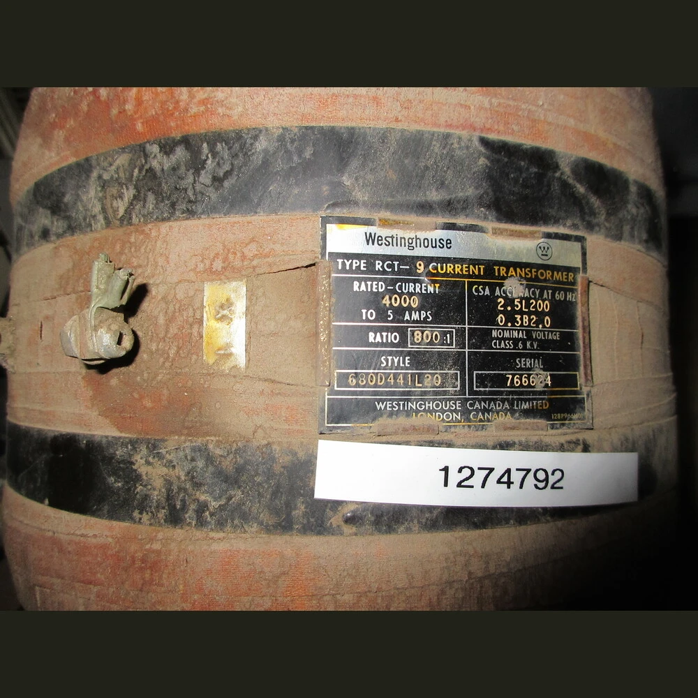 4000/5 Westinghouse Current Transformer