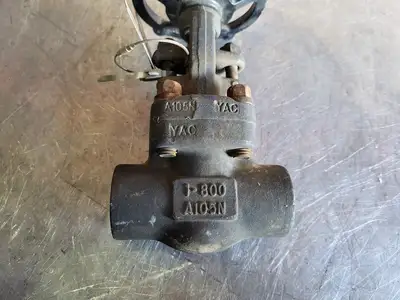 1" Class 800 Gate Valve B16.34