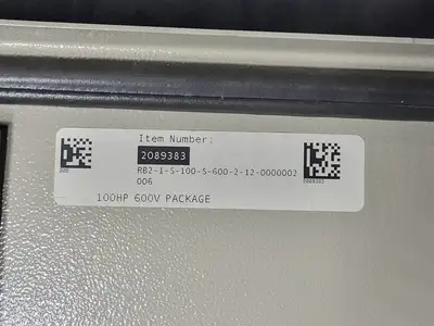 Used BENSHAW RB2-1-S-100-S-600-2-12-0000002 Switchgears British Columbia CA | Lenmark #1427040